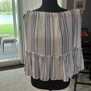 Gauze Ruffle Skirt